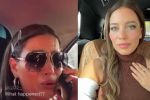 Adriana Fonseca trasmite en vivo momento en el que es agredida por un chofer de aplicación