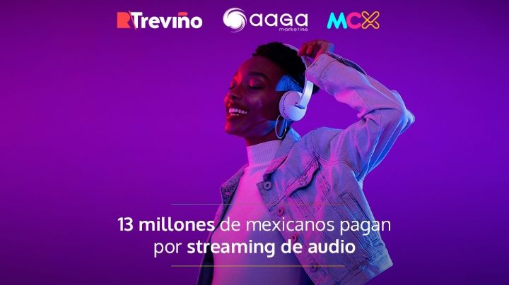 Al menos 13 millones de mexicanos pagan por streaming de audio