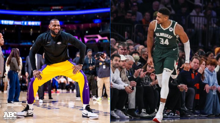 NBA: LeBron y Antetokounmpo se mantienen líderes de las votaciones para el All-Star