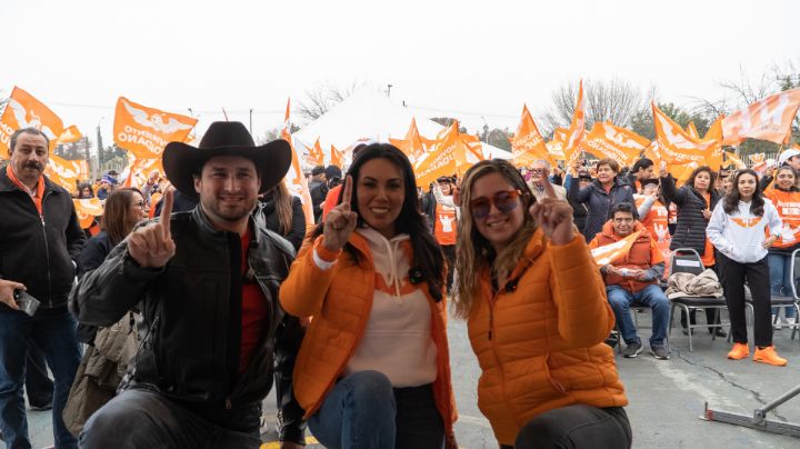 Equipo de MC liderado por Alejandra Morales cierra precampaña en San Nicolás