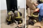Video: Trabajador queda atrapado en elevador de hospital de IMSS en Cancún