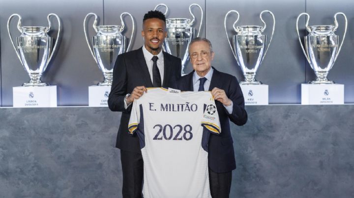 Éder Militao renueva con el Real Madrid hasta 2028