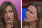'Solo cambiaron tu nariz', Kelly Clarkson incomoda a Sofía Vergara durante entrevista