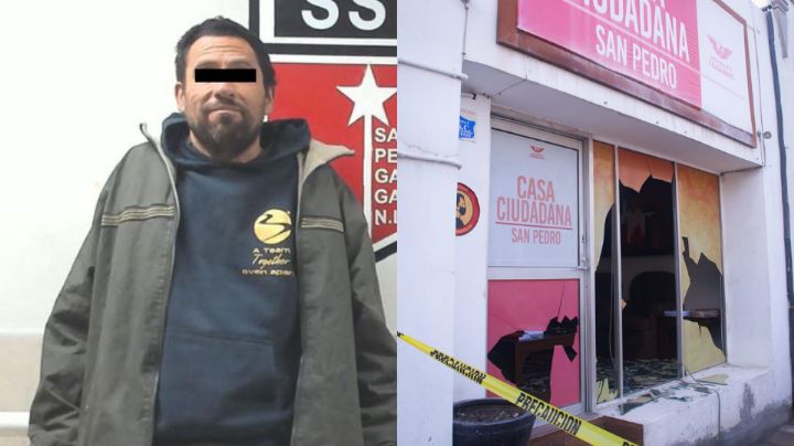 Dan prisión preventiva a exempleado que dañó oficinas de MC en San Pedro