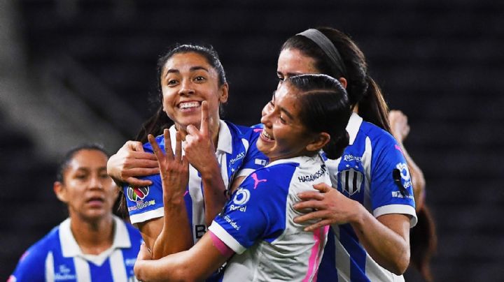 Rayadas golea a Cruz Azul y sigue sin perder en la Liga Femenil