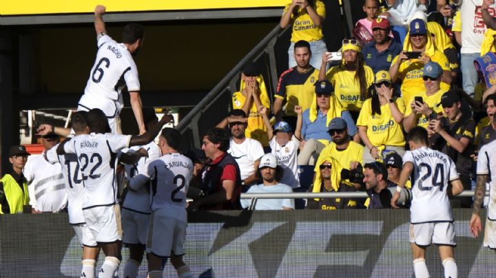 LaLiga: Madrid remonta una vez más y derrota a Las Palmas