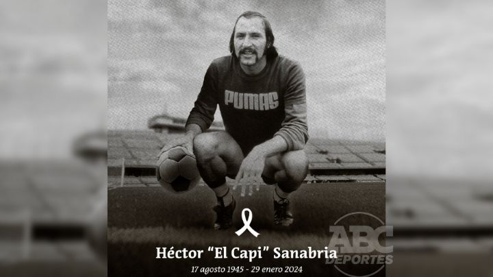 Liga MX: Fallece Héctor Sanabria, leyenda de los Pumas, a los 78 años de edad