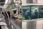 Video: Joven ataca con un cuchillo a pasajeros de un tren en Japón