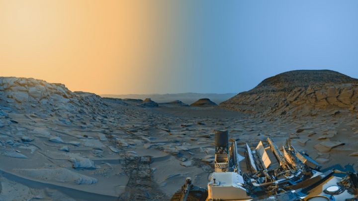 Video: NASA capta amanecer y anochecer en Marte
