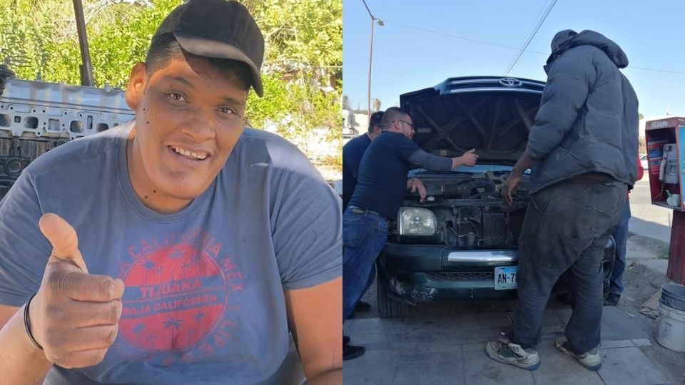 Chikilín, el joven sinaloense cuya altura sorprende en redes sociales