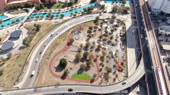 Construcción del 'Pet Park' de Fundidora lleva 50% de avance