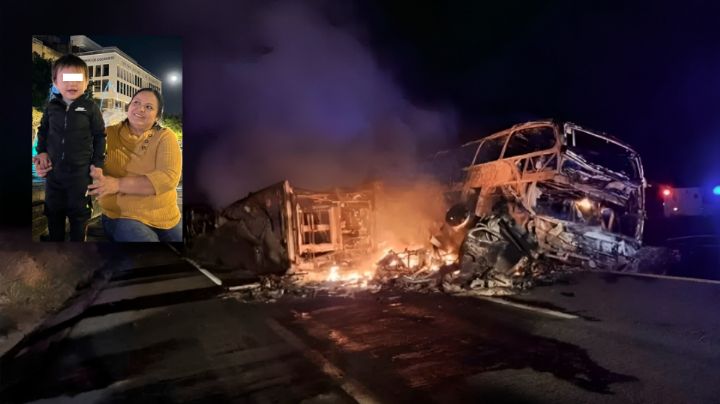 Buscan a madre e hijo que tripulaban autobús incendiado en Sinaloa