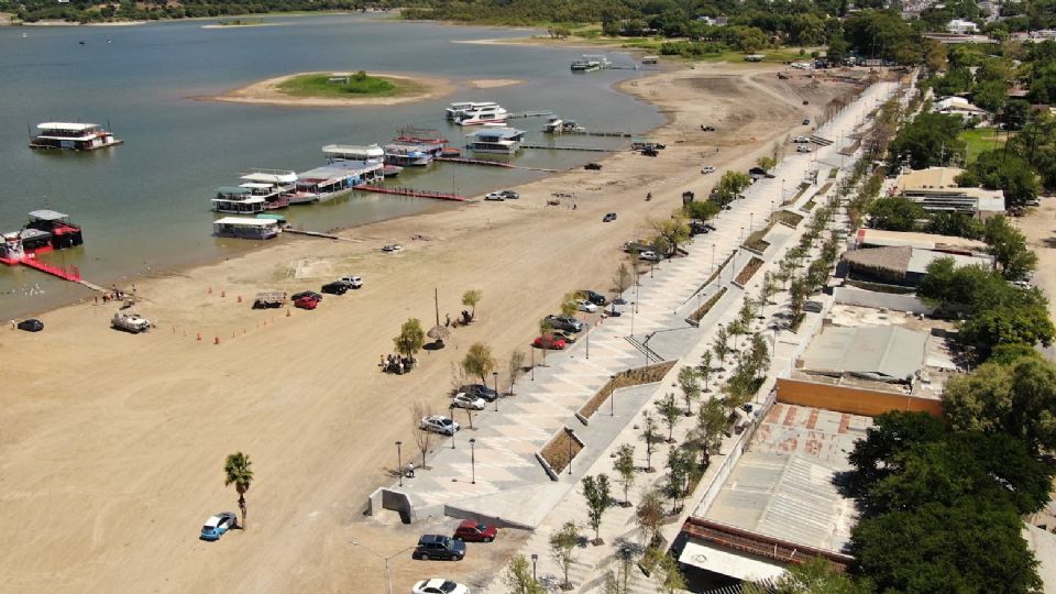Anuncian construcción de nuevo malecón en presa La Boca