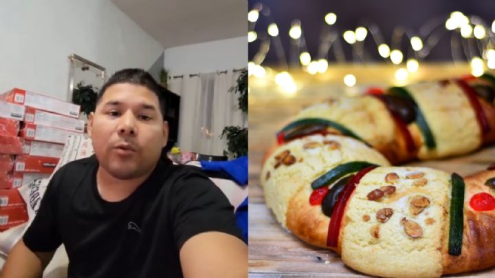 '¿Por qué les duele tanto?'; Revendedor de Roscas de Reyes se defiende en redes