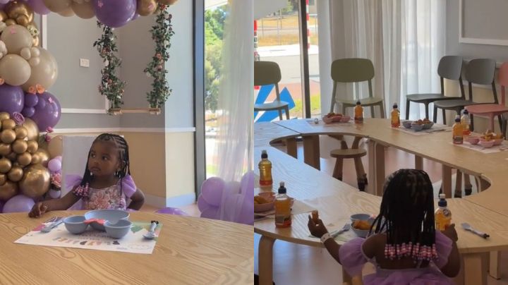 Video: Madre le hace fiesta a su hija y solo asisten dos invitados