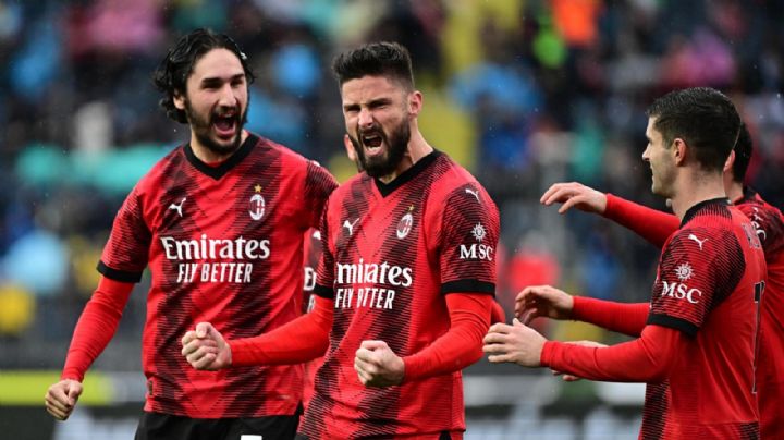 Serie A: AC Milán vence 0-3 al Empoli a domicilio
