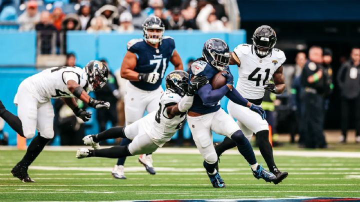 NFL: Jaguars pierden 28-20 ante Titans y quedan fuera de ‘playoffs’