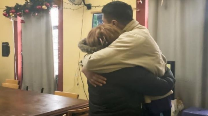 En Monterrey mamá se reencuentra con su hijo a 3 años de su desaparición
