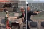 Pastor destroza figuras de la Virgen de Guadalupe y Santa Muerte; causa indignación