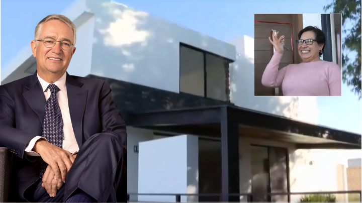 Así es la casa que le regaló Ricardo Salinas Pliego a ganadora de su rifa