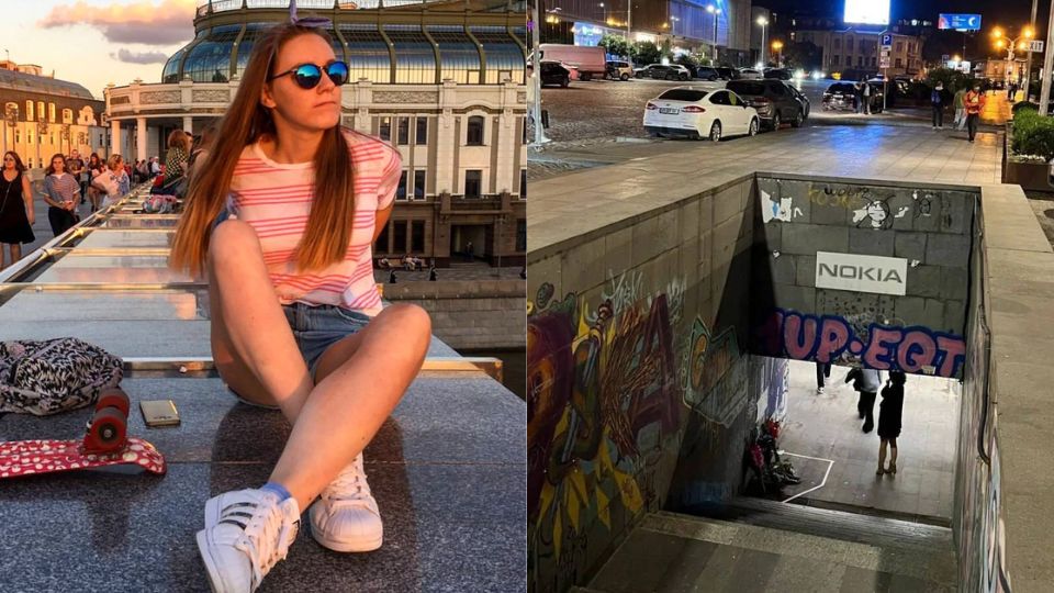 Arina Glazunova, tiktoker, muere al caer en estación del metro