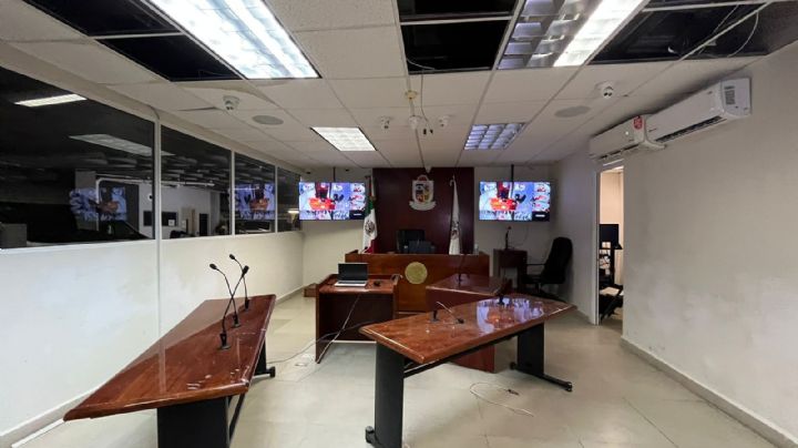 Edificio de C2 en San Pedro registra inundación