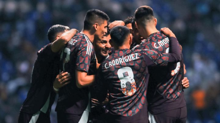 México no puede con el Valencia; Berterame destaca en el ataque