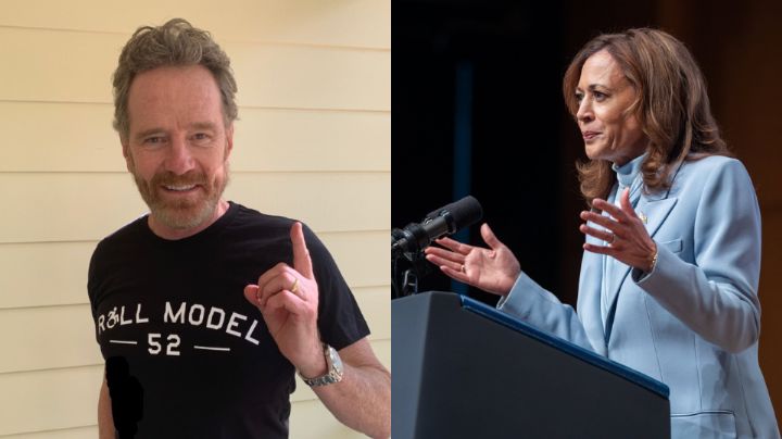 Bryan Cranston manifiesta su apoyo a Kamala Harris en las elecciones de EU