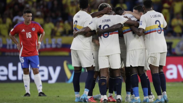 CONMEBOL: Colombia se afirma en la vanguardia y hunde en el foso a Chile