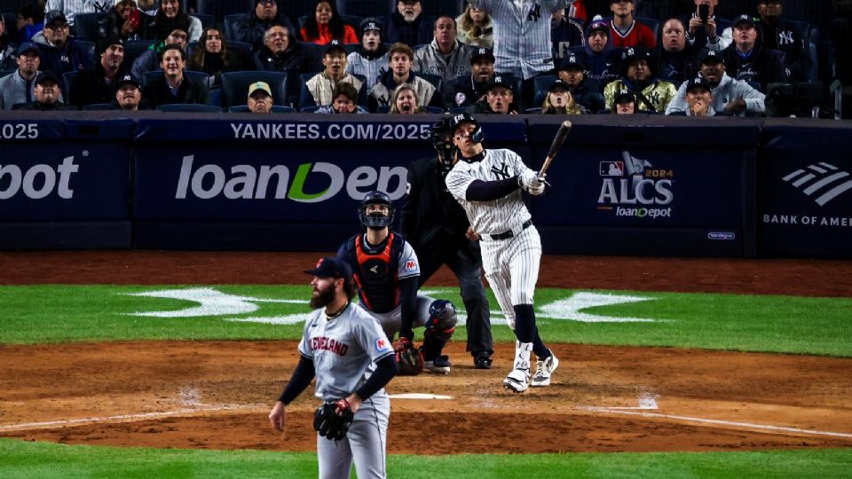 Aaron Judge lidera la ofensiva de los Yankees con un cuadrangular.