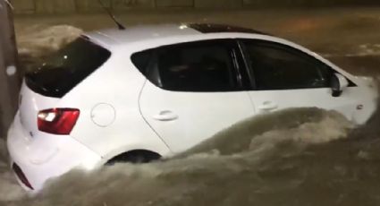 Mis ahorros: Hombre lamenta pérdida de su auto por inundaciones en Monterrey