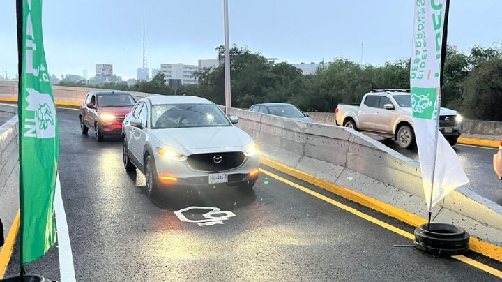 Inauguran gaza vehicular en avenida Azteca de Guadalupe
