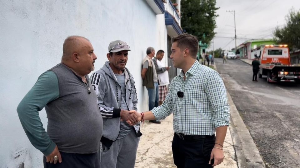 Jesús Elizondo en el sector Nuevo México en el municipio de Guadalupe