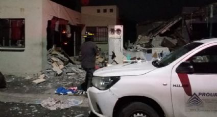 Explosión de casa deja 3 personas lesionadas en Pesquería