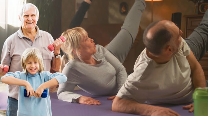 ¿Cuáles son los 3 ejercicios que no pueden faltar en la rutina de los adultos mayores?