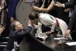 ¿Por qué Claudia Sheinbaum besó la mano de Manuel Velasco?