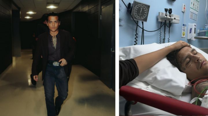 Revelan la razón por la que Christian Nodal fue hospitalizado de emergencia