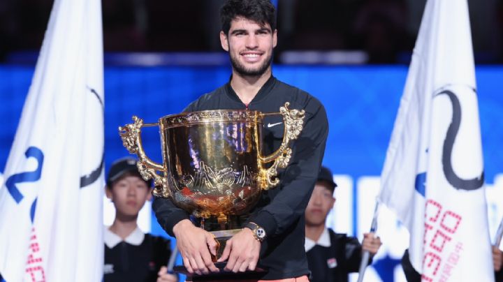 Alcaraz se proclama campeón del Abierto de China tras vencer a Sinner