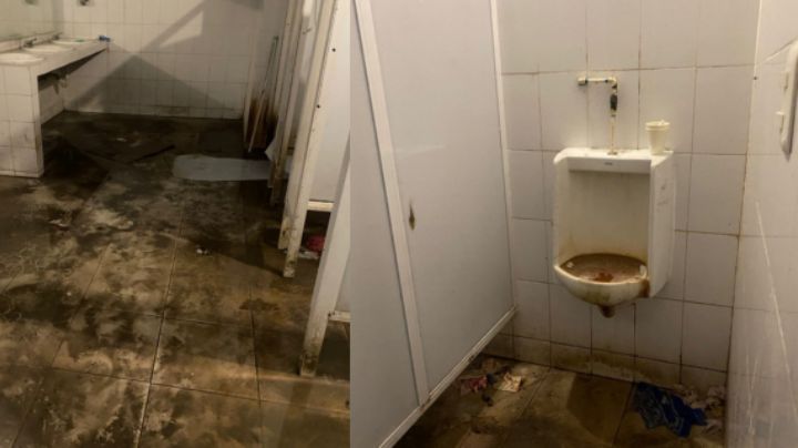 Baños públicos frente al Hospital Universitario siguen sin ser arreglados