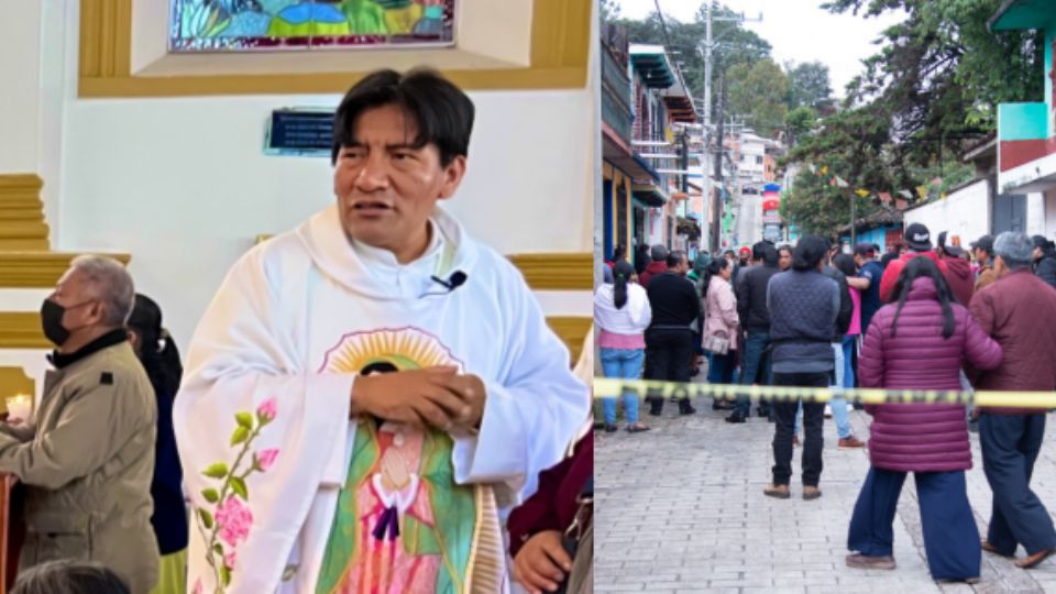 Marcelo Pérez Pérez, sacerdote asesinado este domingo en Chiapas.