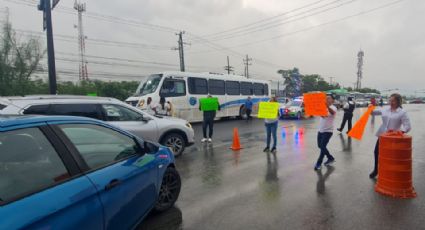 Vecinos protestan por ampliación de avenida Ruiz Cortines