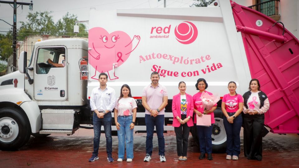 Red Ambiental se reunió con el Gobierno de el Carmen, NL, en Campaña Rosa.