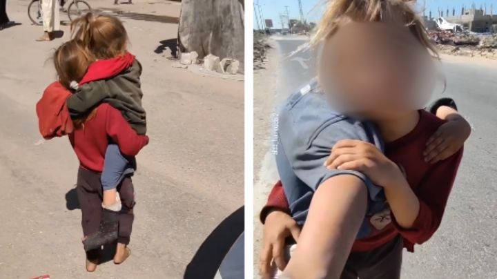 El conmovedor video de una niña en Gaza que se ha viralizado en redes sociales
