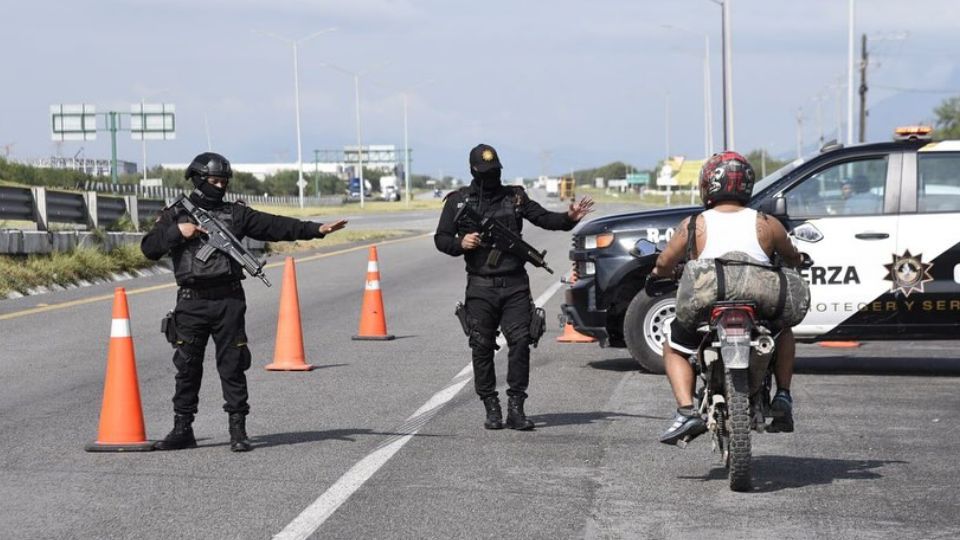 Puntos de revisión establecidos por Fuerza Civil | Facebook / Fuerza Civil