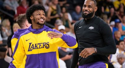 "Es la familia, siempre encima de todo"; LeBron James después de jugar con su hijo Bronny en la NBA