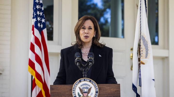 Harris critica a Trump por promover generales como Hitler