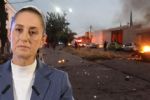 FGR investiga explosión de coches bomba en Guanajuato: Claudia Sheinbaum