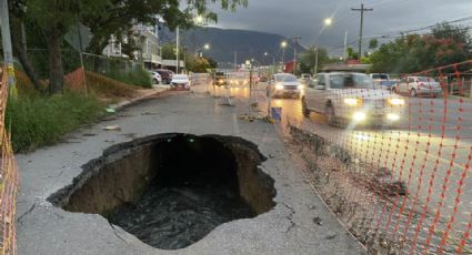 Se desata epidemia de socavones en el área metropolitana