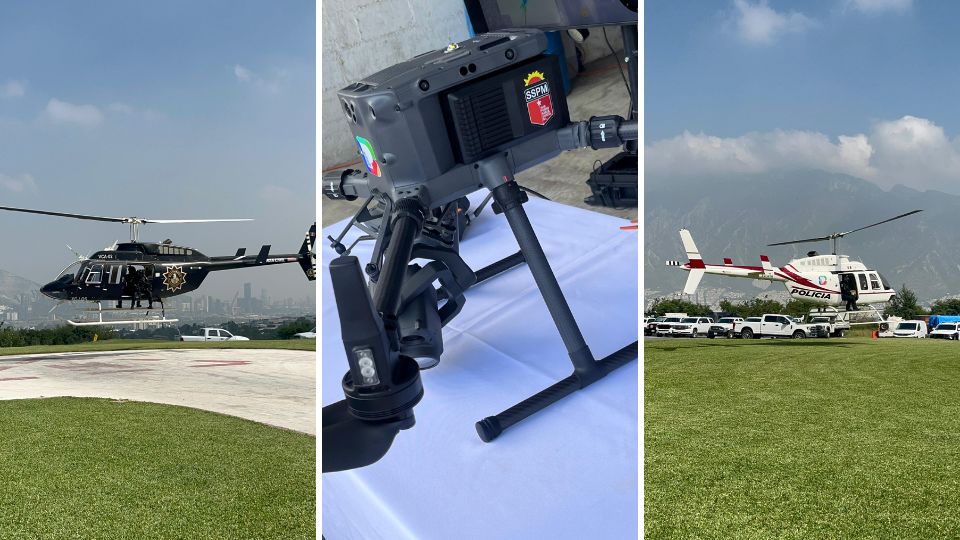 San Pedro inicia operativo de seguridad con helicópteros y drones