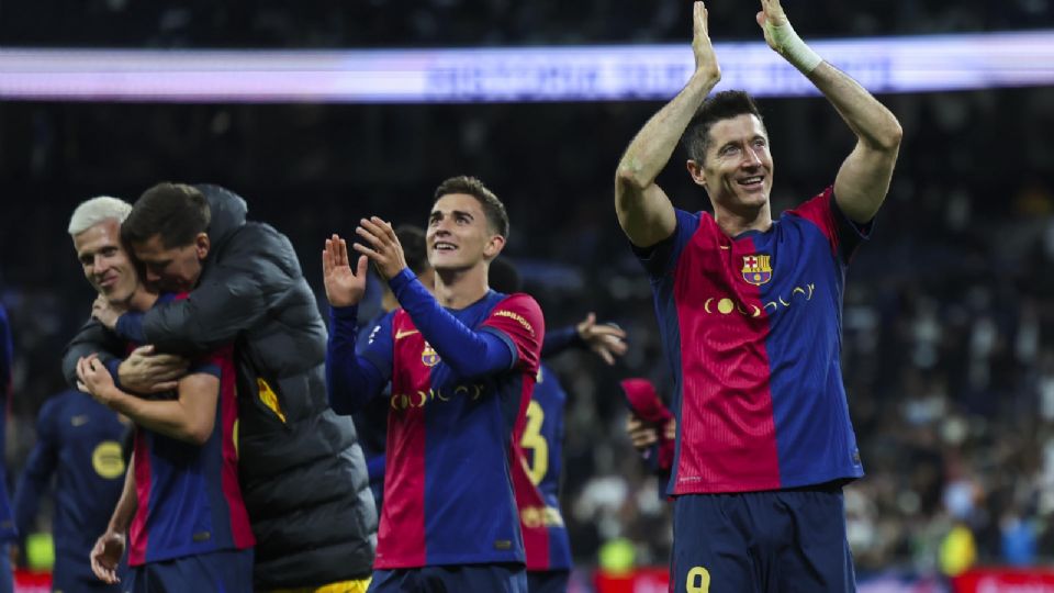 Con un doblete de Lewandowski, más los goles de Raphinha y Lamine Yamal, el Barca cerró una semana de ensueño.